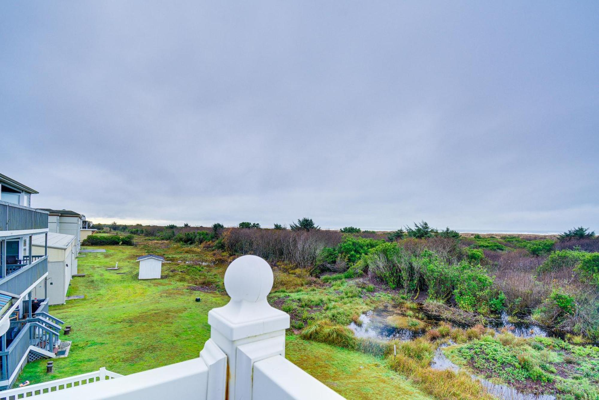 Ocean Shores Condo Rental With View - Walk To Beach! Bagian luar foto